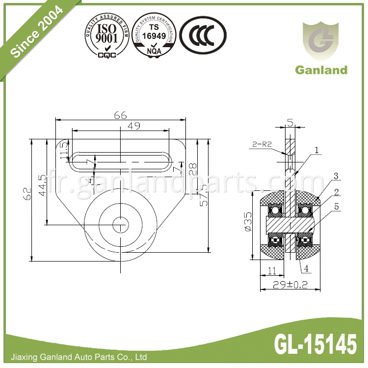 side curtain rollers